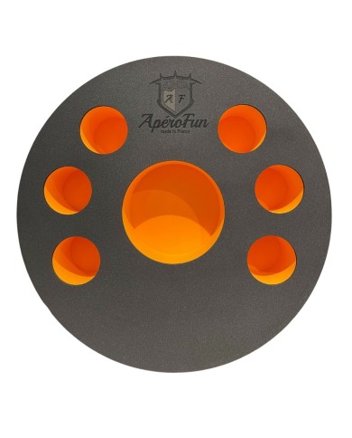 Apéro Fun, bar flottant gravé "FLUIDRA"