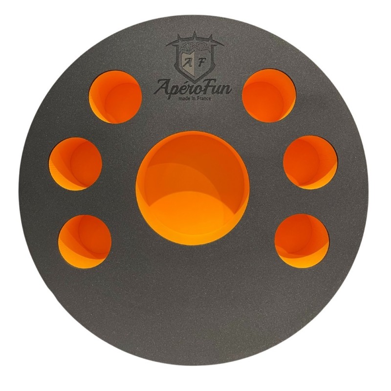 Apéro Fun, bar flottant gravé "FLUIDRA"