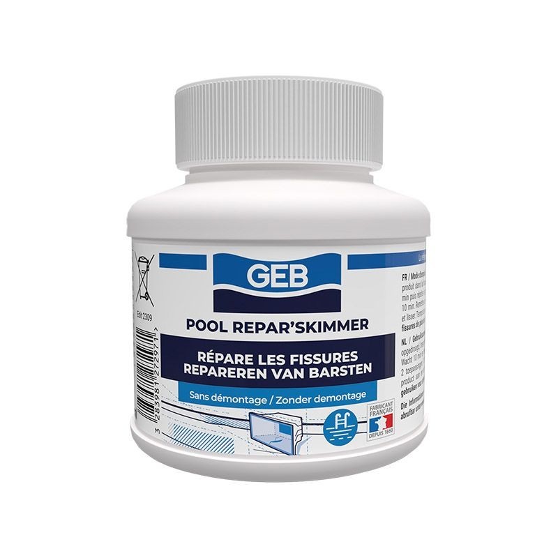 Colmateur de fissure Pool repar'skimmer, 125ml GEB