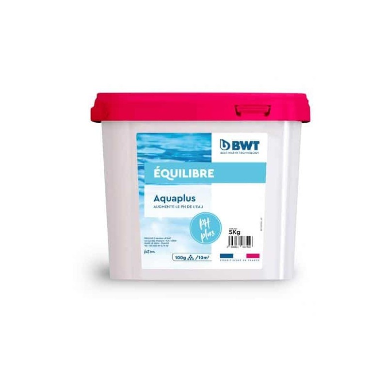 pH Plus Poudre AQUAPLUS 5Kg | Augmente le pH de l'Eau pH Plus Poudre AQUAPLUS 5Kg | Augmente le pH de l'Eau