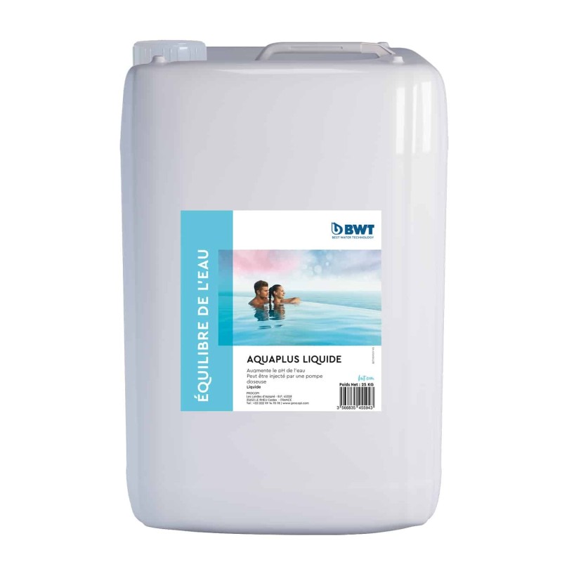 pH Plus Liquide AQUAPLUS 25Kg | Augmentation Rapide & Stabilisation du pH