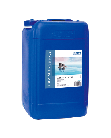 Aqua Soft Actif Liquide 20L | Désinfectant Piscine Sans Chlore, Doux & Efficace Aqua Soft Actif Liquide 20L | Désinfectant Piscine Sans Chlore, Doux & Efficace