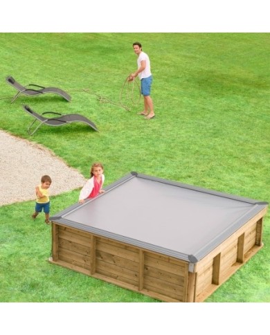 Piscine bois pistoche 2x2 Piscine bois pistoche 2x2