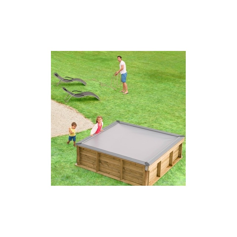 Piscine bois pistoche 2x2 Piscine bois pistoche 2x2