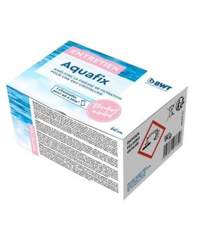 Floculant Longue Durée AQUAFIX Chaussettes 1kg | Eau Cristalline & Filtration Optimale Floculant Longue Durée AQUAFIX Chaussettes 1kg | Eau Cristalline & Filtration Optimale