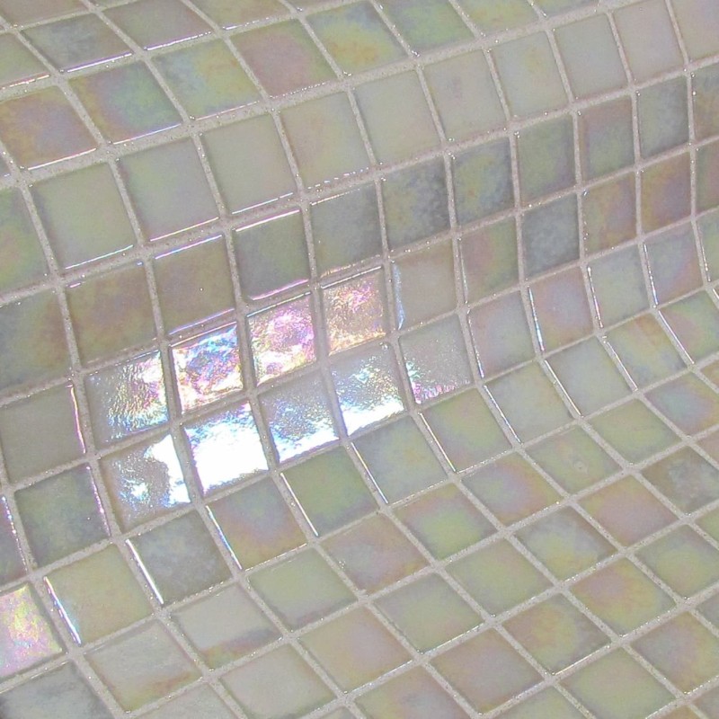 Mosaïque piscine Fosfo Collection – BEIGE IRIDESCENT 25
