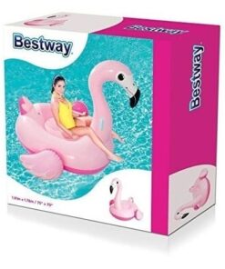 Bouée flamant rose XXL