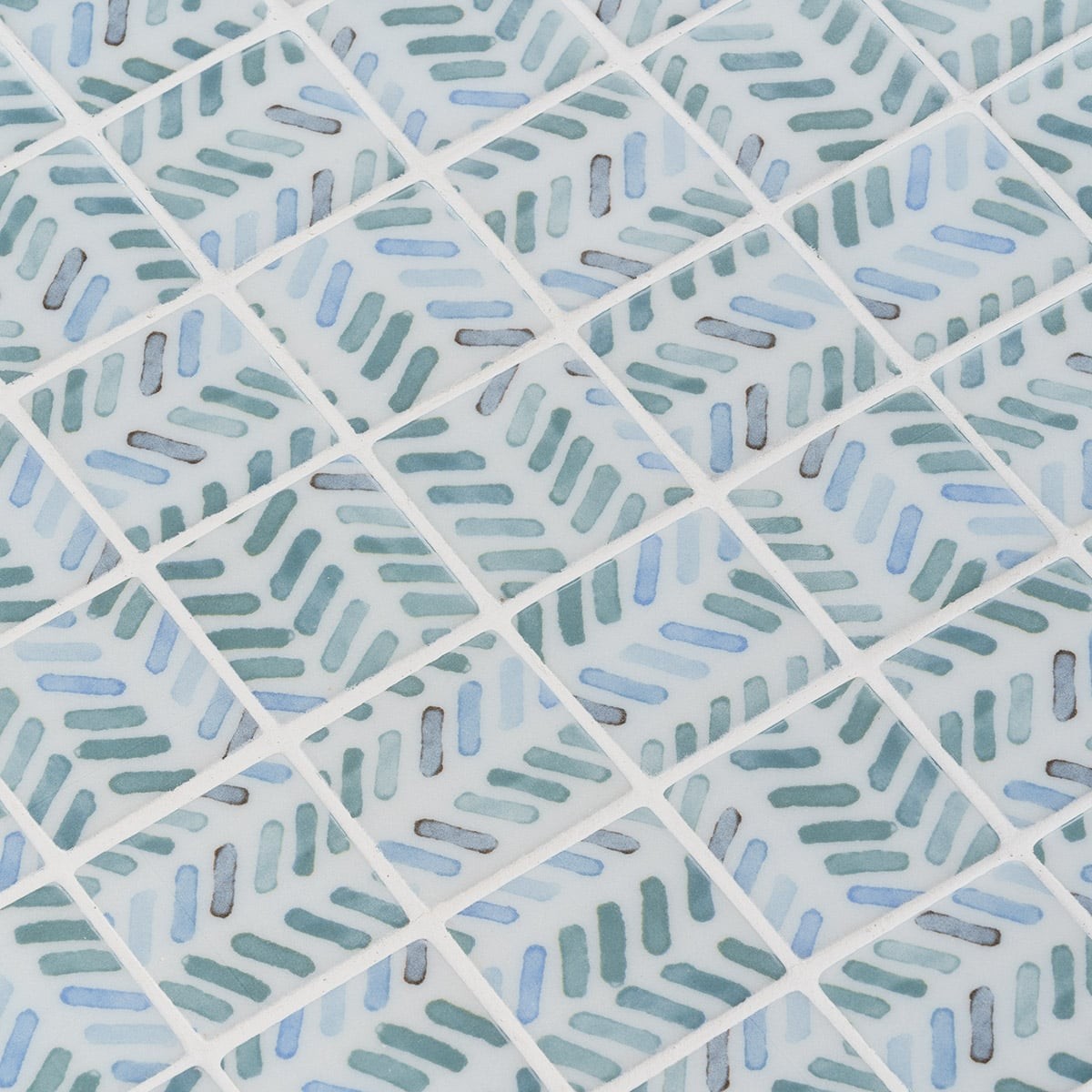 Mosaïque piscine Aquarelle Collection – STROKES