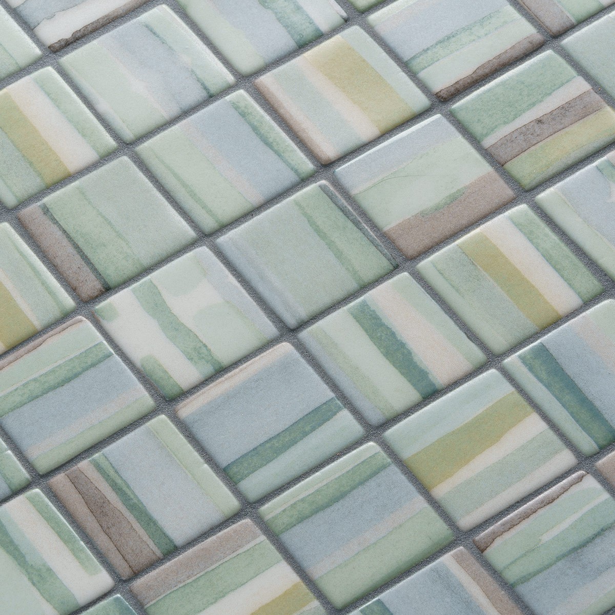 Mosaïque piscine Aquarelle Collection – PIGMENT