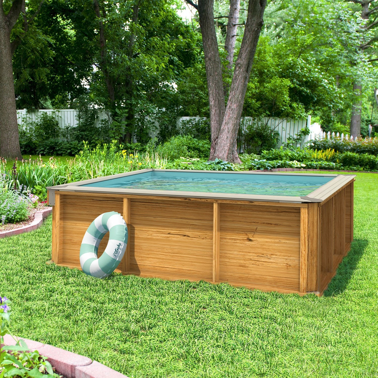 Piscine bois pistoche 2x2