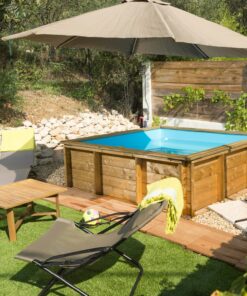 Piscine hors sol bois TROPIC JUNIOR 2x2