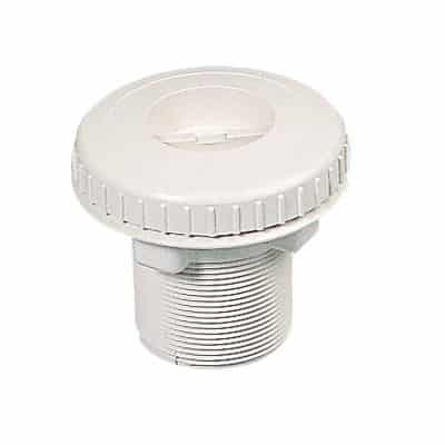 Prise balai maçonnerie/Liner RL323, blanc