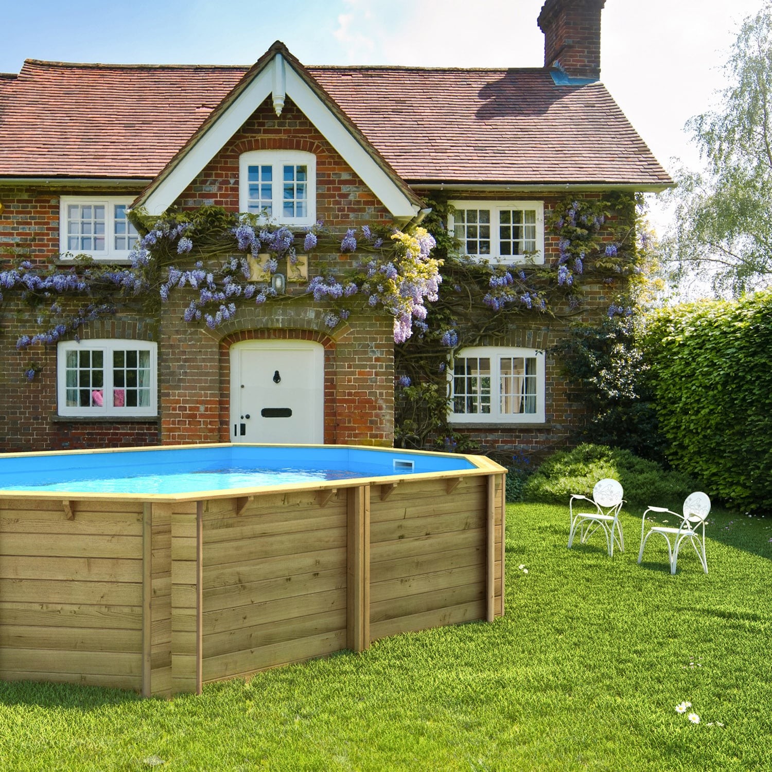 Piscine bois TROPIC+510