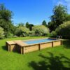 Piscine bois URBAINE 6x2.50, Ht 133, chauffage