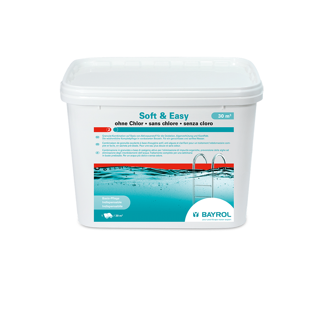 Soft & Easy, Traitement sans chlore 30m3 - 5,04 kg