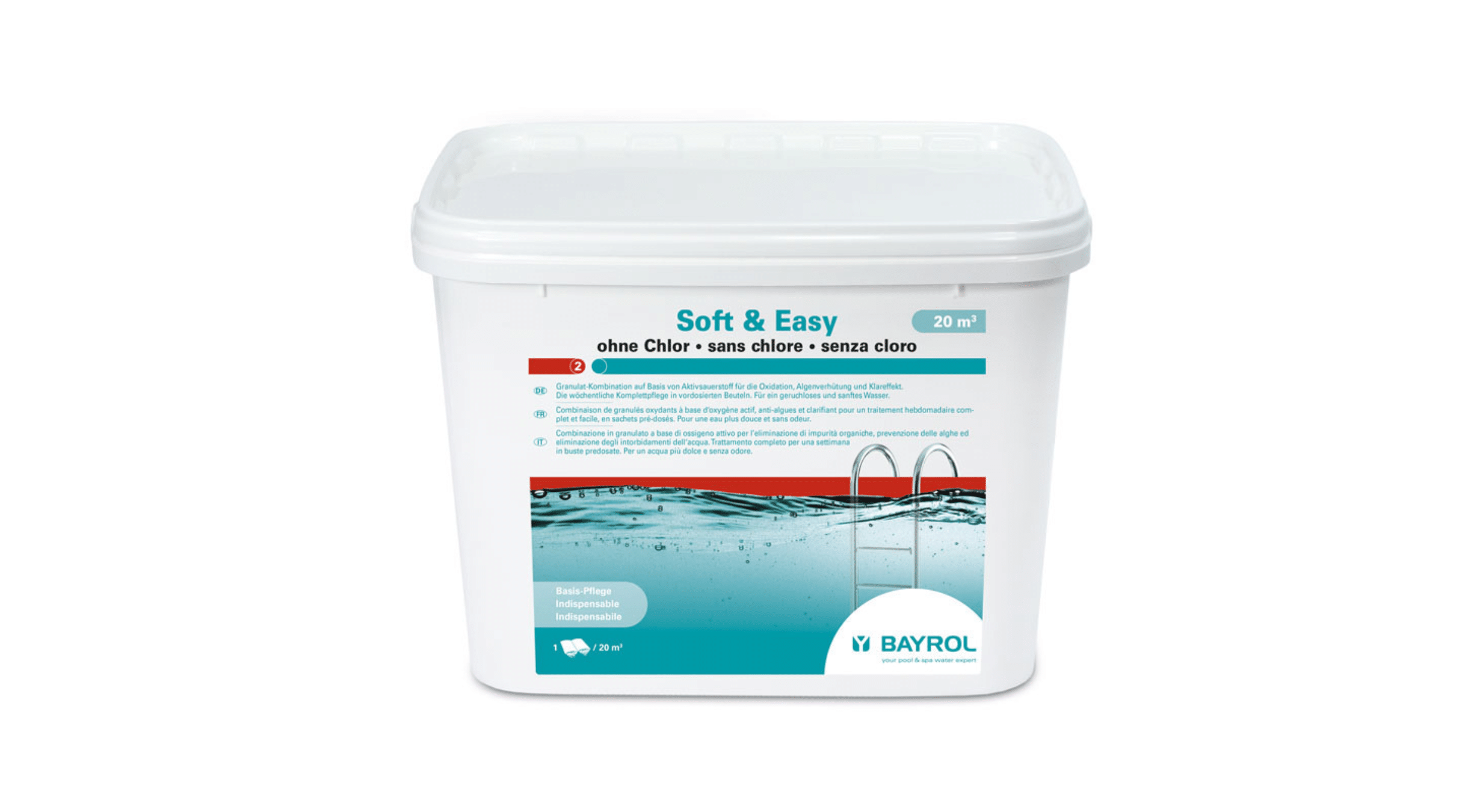 Soft & Easy, Traitement sans chlore 20m3 - 4,48 kg