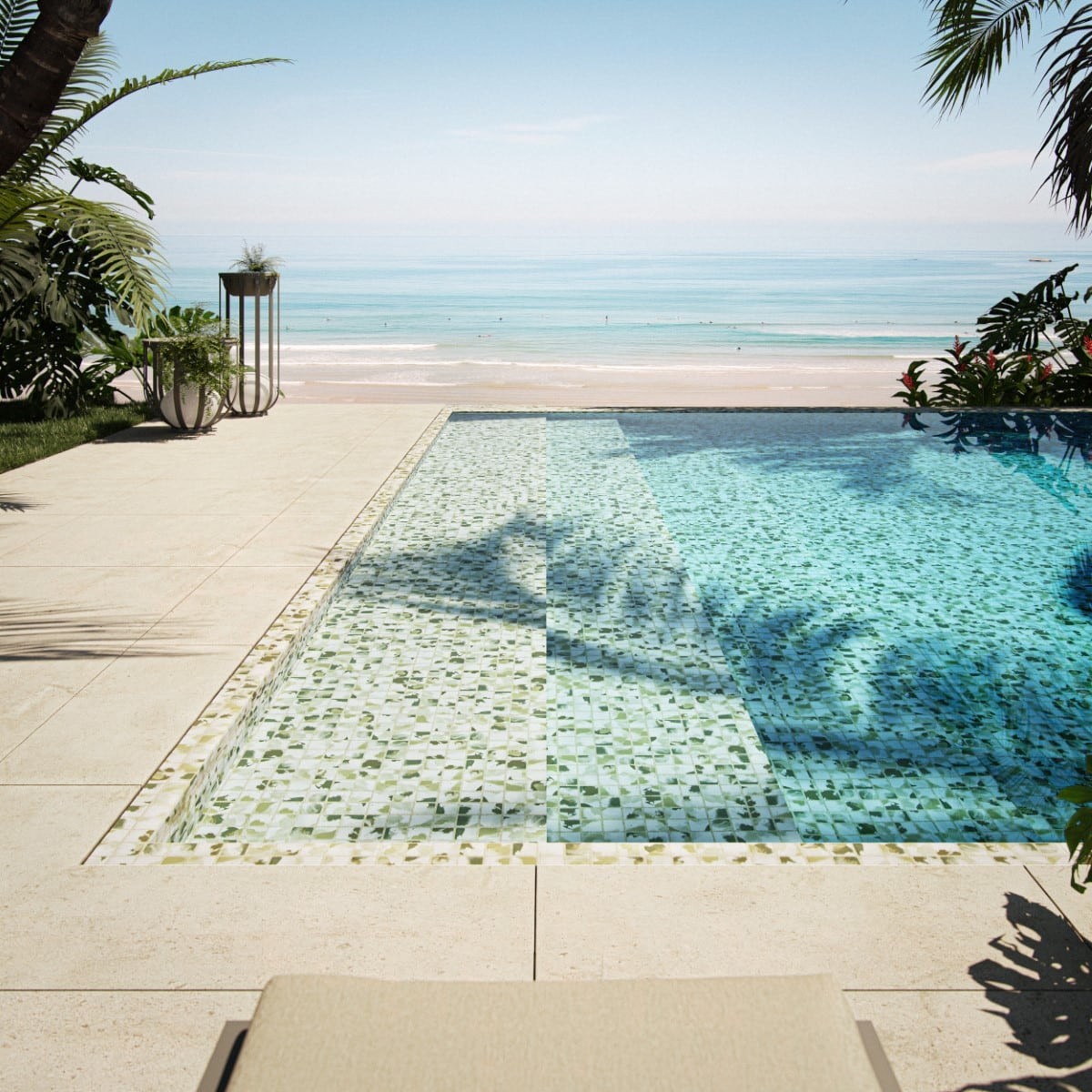 Mosaïque piscine Aquarelle Collection – BLOTS