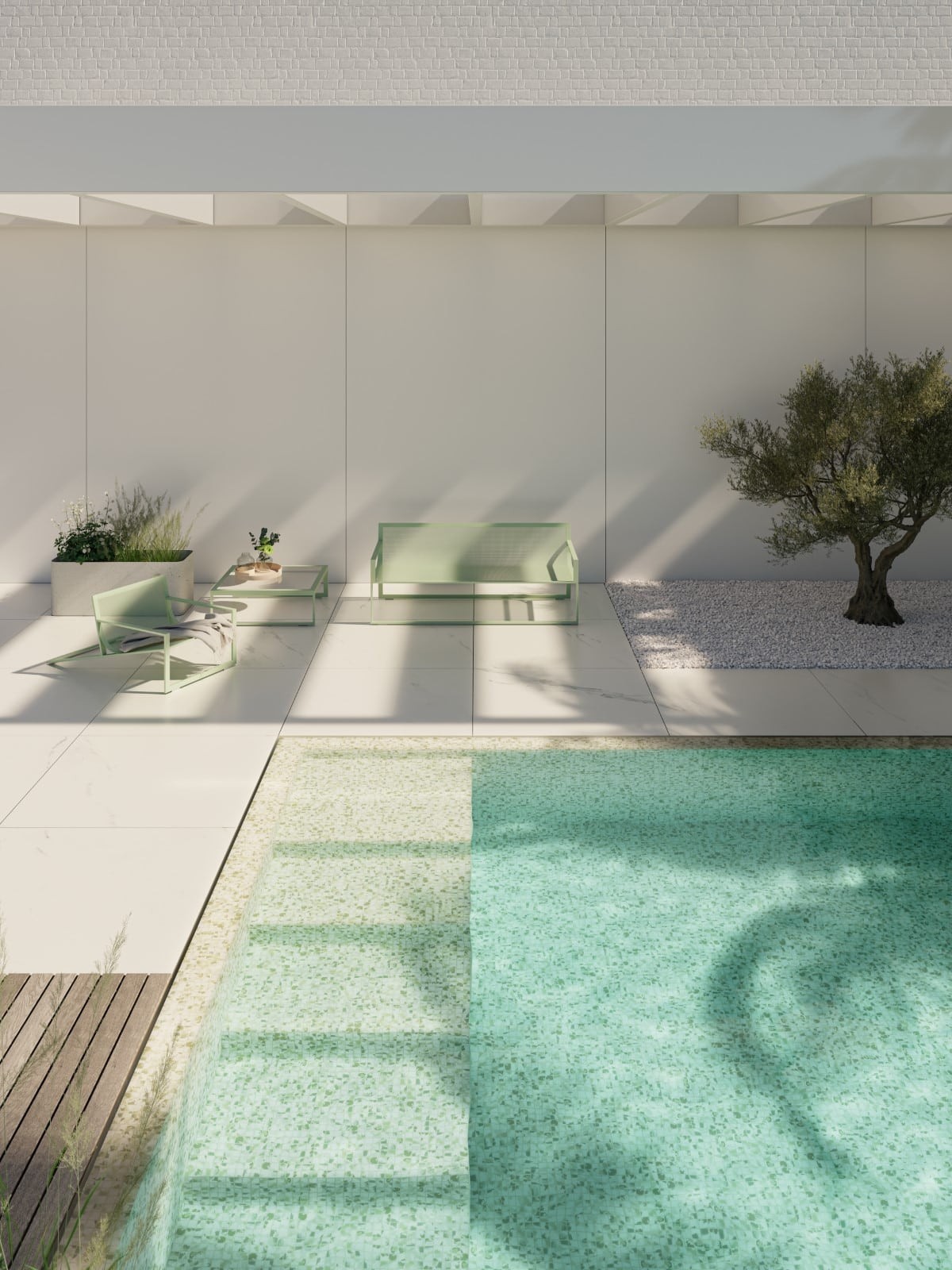 Mosaïque piscine Aquarelle Collection – BLOTS