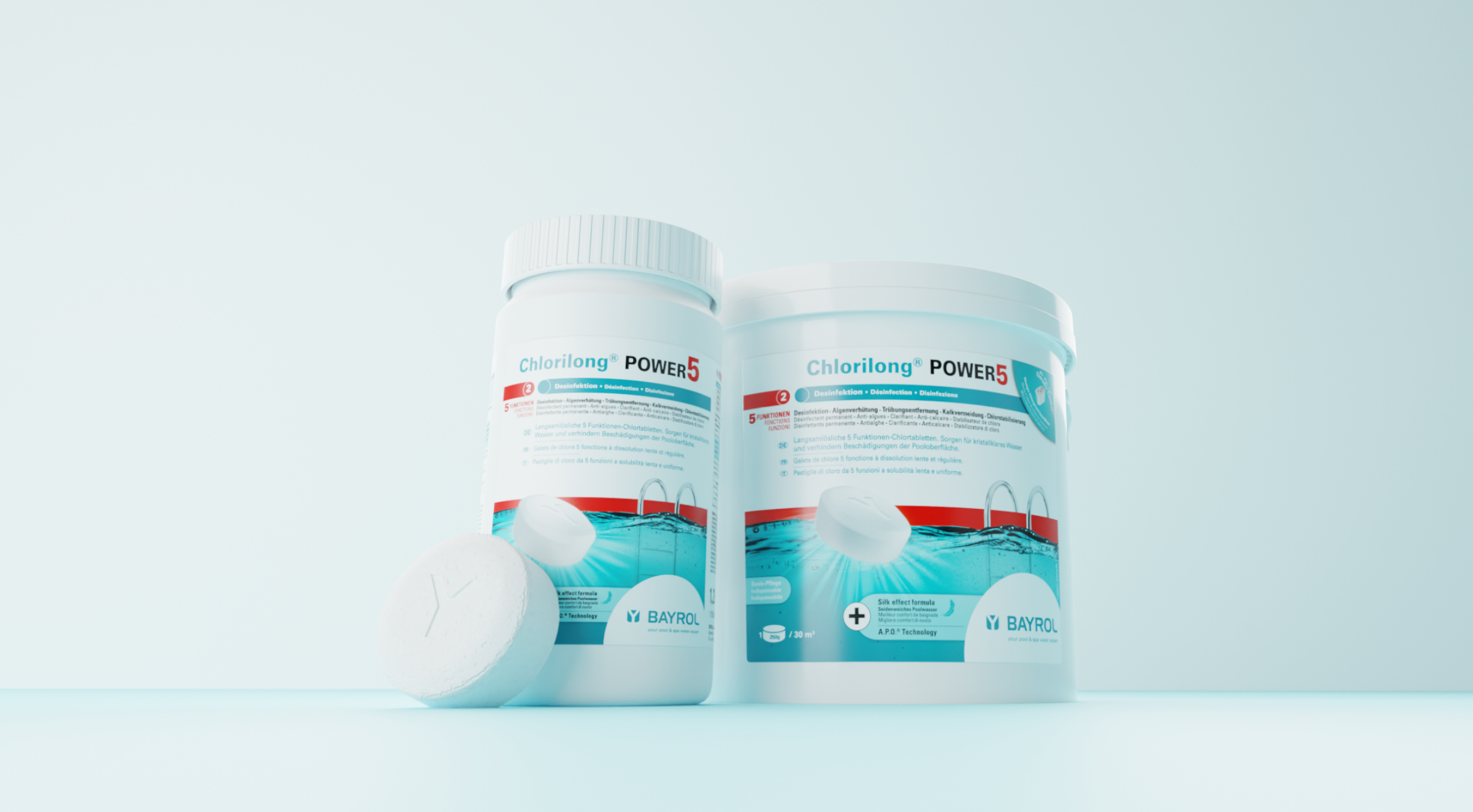 Galets de Chlore 5 fonctions - ® POWER 5 - 5 kg