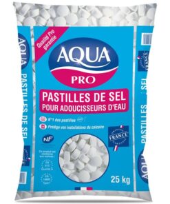 Pastilles de sel adoucisseur AQUA PRO, 25kg